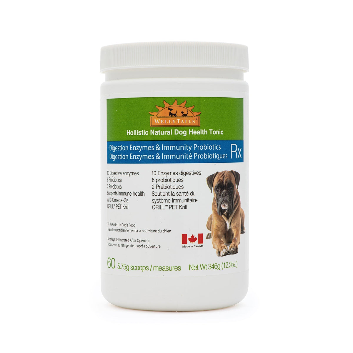 WellyTails Digestive Enzymes & Probiotics Dog ADVANCED
