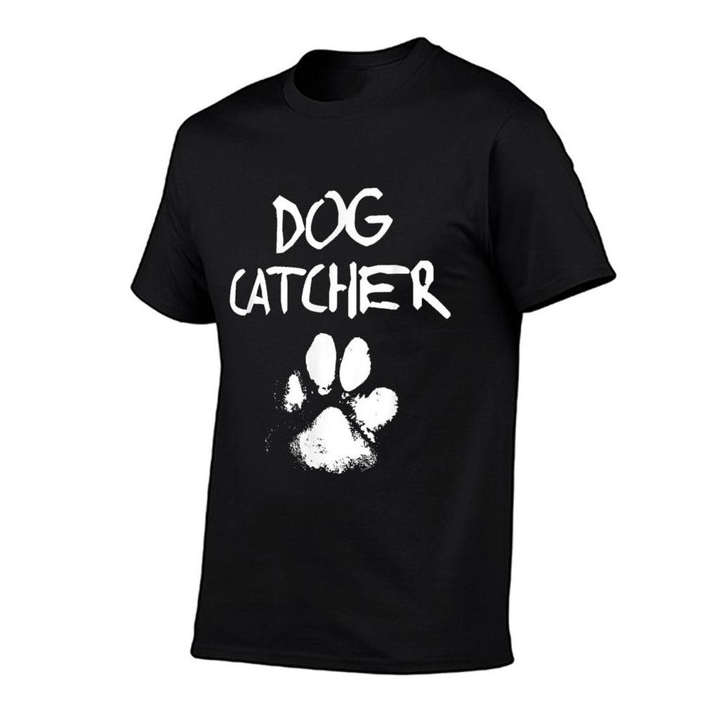 Dog Catcher Costume Adult Halloween Spooky Paw Dog Funny  Stretchy T-Shirt