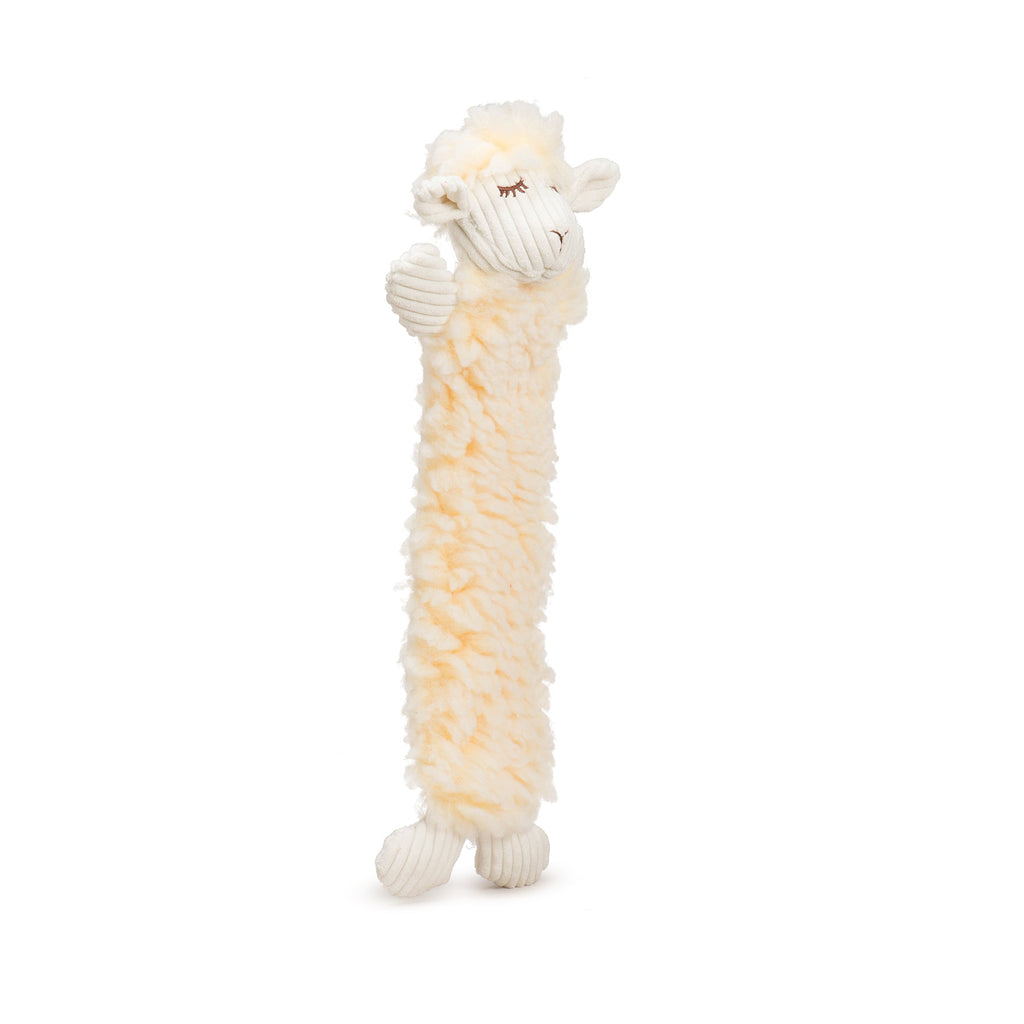 Louise Lamb Fluffer Long & Lovelie™ Durable Plush Dog Toy