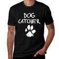 Dog Catcher Costume Adult Halloween Spooky Paw Dog Funny  Stretchy T-Shirt