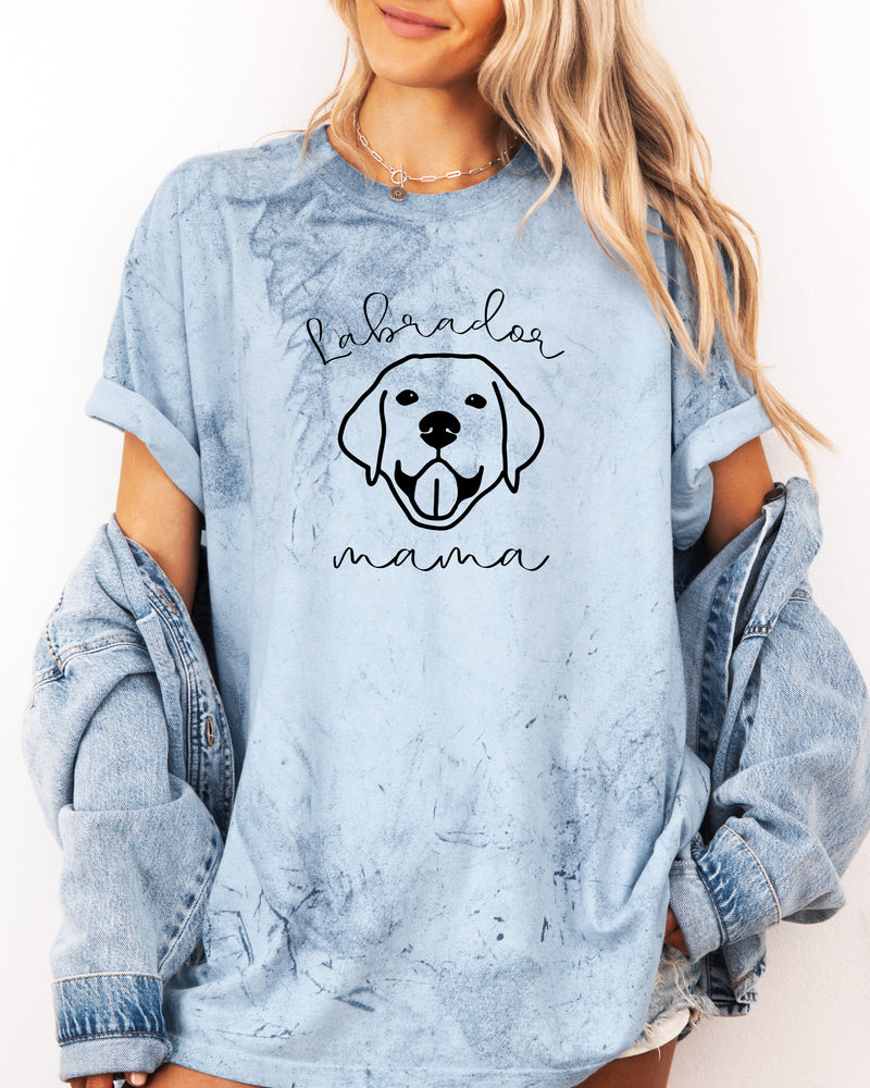 Labrador Retriever Dog Mom Comfort Colors T Shirt (Copy)
