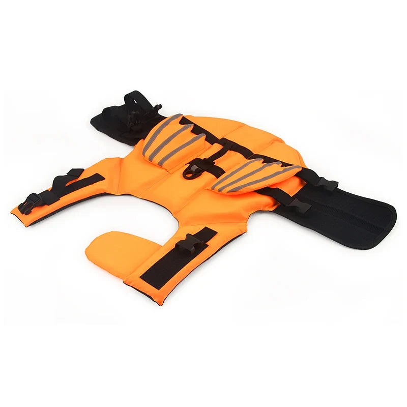 Dog Life Jacket Vest with Reflective Dragon Wings