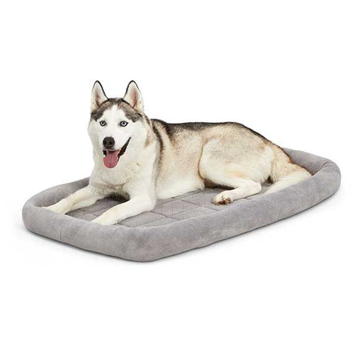 42in Midwest Diamond Stitch Bed Gray